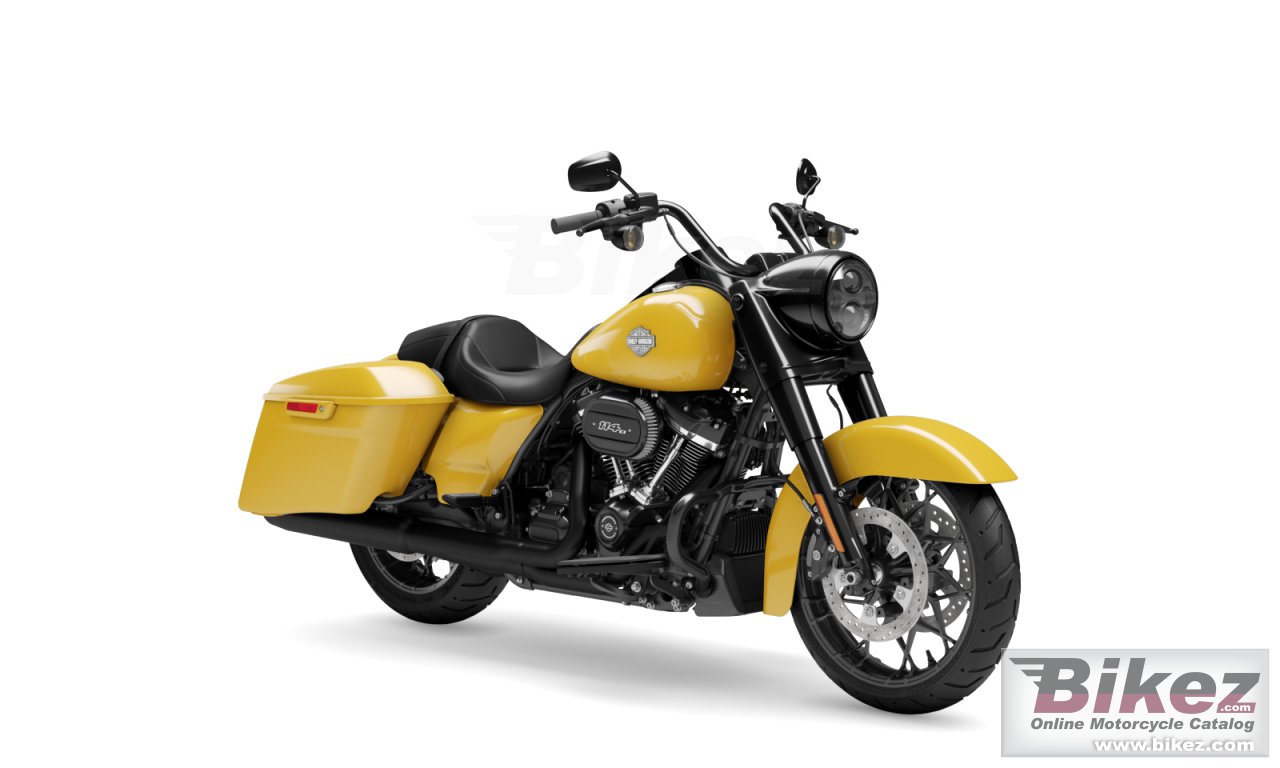 Harley davidson road king special poster